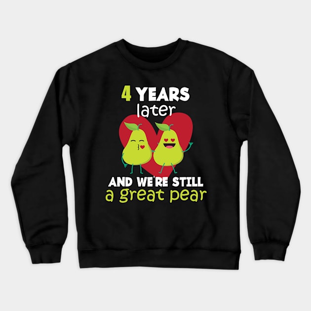 4 Year Relationship Crewneck Sweatshirt by FamiLane